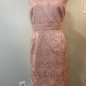Beautiful Pink Tahari Sleeveless Dress Size 14P